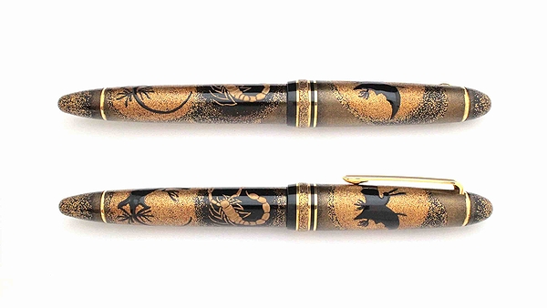 AGJ Maki-e Fountain Pen Mid Summer02