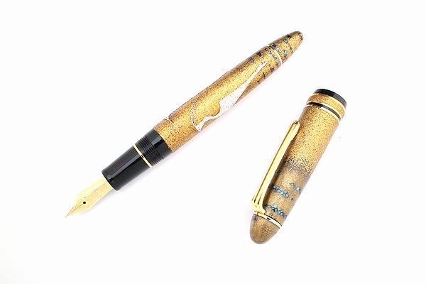 AGJ Maki-e Fountain Pen Heron01