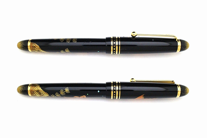 AGJ Maki-e Fountain Pen Goldfish03