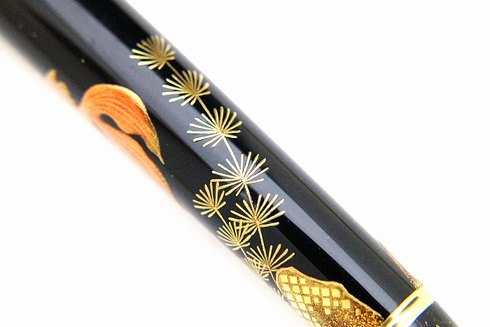 AGJ Maki-e Fountain Pen Goldfish08