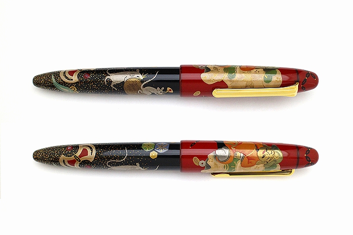 AGJ Maki-e Fountain Pen Daikokuten03