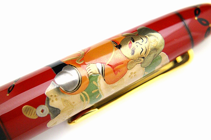 AGJ Maki-e Fountain Pen Daikokuten04