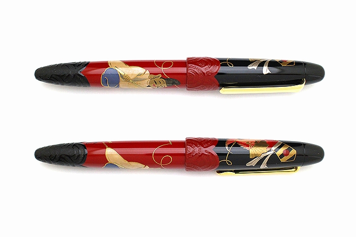 AGJ Maki-e Fountain Pen Ebisu God03