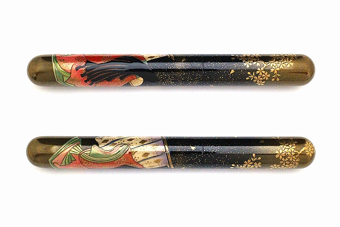 AGJ Maki-e Fountain Pen Heian Dynasty02
