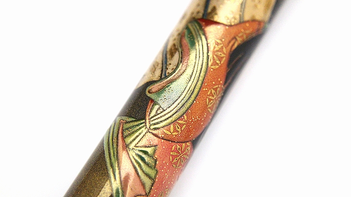 AGJ Maki-e Fountain Pen Heian Dynasty12