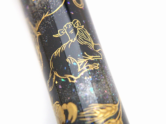 AGJ Maki-e Fountain Pen 12 Ecliptical Constellations11