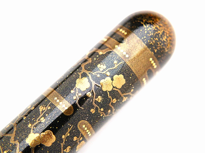 AGJ Maki-e Fountain Pen Night Ume04