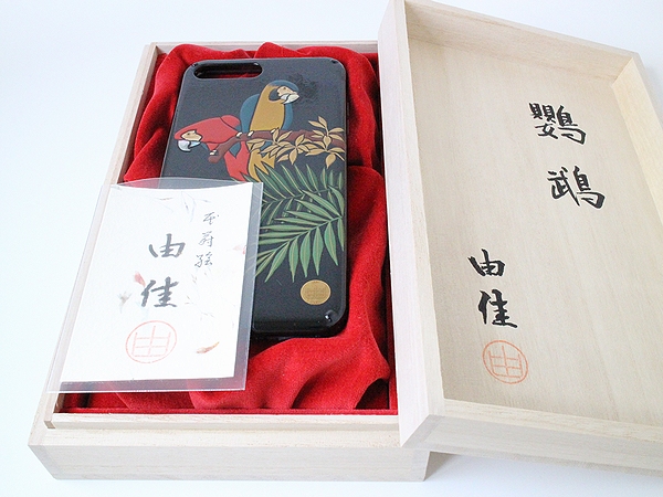 AGJ Maki-e iPhone Case Parrot09